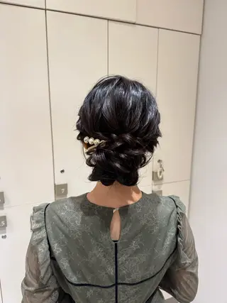 ロング ヘアアレンジ カラー/ヘアセット Nanami💗のヘアスタイル
