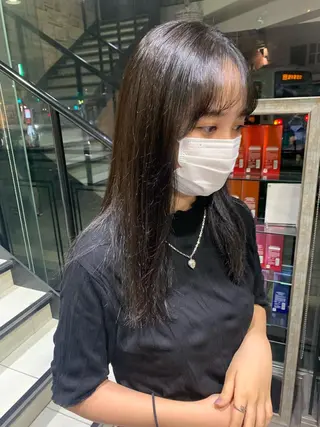 ロング カラー 海外girl🤎 透明感ベージュmaoのヘアスタイル