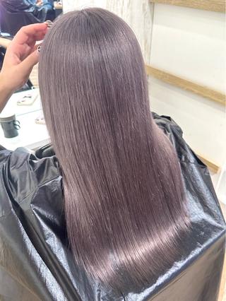 ロング 💛NOZOMI💛 ハイトーンカラーのヘアスタイル