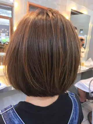 ショート 金子 歩実のヘアスタイル