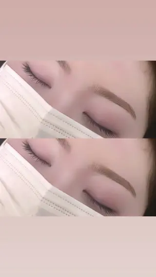 アイブロウ _ RIINAのマツエク・マツパデザイン