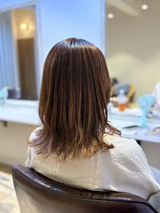 ミディアム 上川畑 つかさのヘアスタイル
