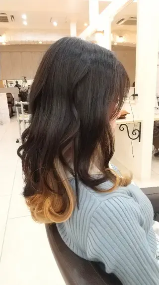 ロング カラー 小林暢🌟Orque 髪質改善サロン🌙のヘアスタイル