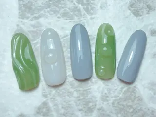 ネイル マジック ミラーのネイルデザイン
