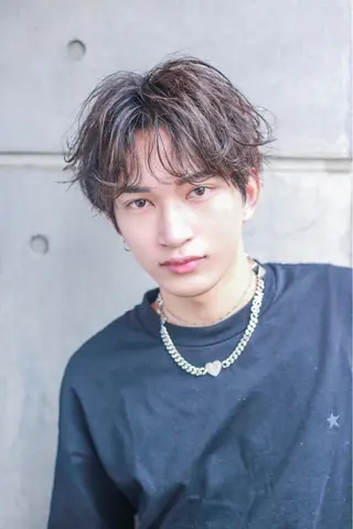メンズ レイヤーカット 小山 悠のヘアスタイル