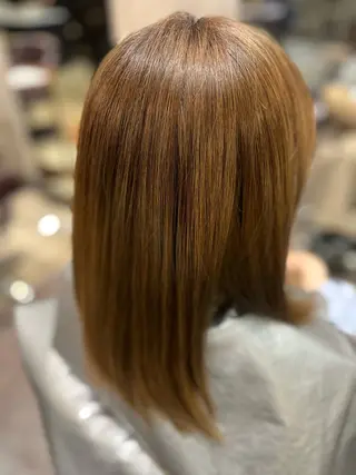 ミディアム 真野 優凪のヘアスタイル