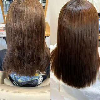 ロング パーマ 縮毛矯正/山根勇平 /完全マンツーマンのヘアスタイル