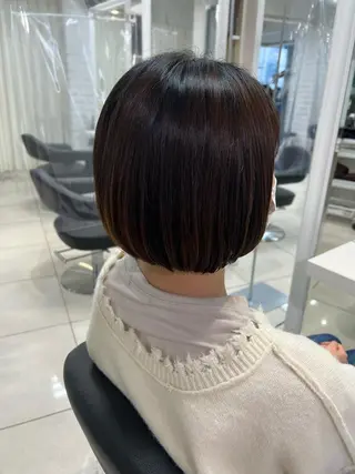 ミディアム 【暖色カラー特化】 中山由梨のヘアスタイル