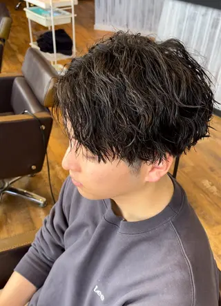 パーマ メンズ 🌟パーマリスト 鈴木雄大🌟のヘアスタイル