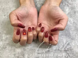 ネイル Li aile yuuka🩰🎀のネイルデザイン
