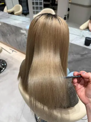 セミロング カラー じょーじ ☆のヘアスタイル