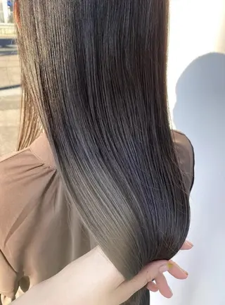ロング 松田 楽のヘアスタイル
