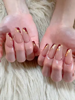 ネイル Koa woodのネイルデザイン