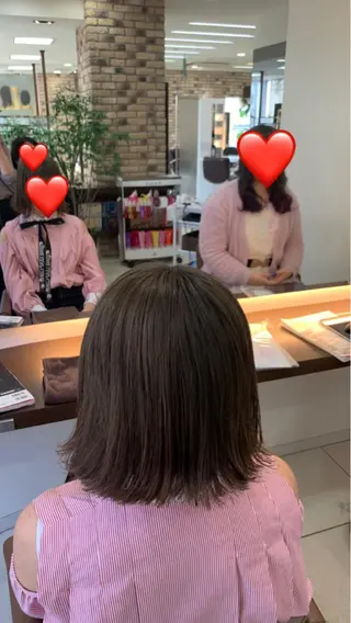 ショート 羽エクステ🪽 🤍まき🤍のヘアスタイル
