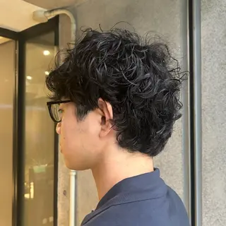 パーマ メンズ 石川珠唯 neroのヘアスタイル