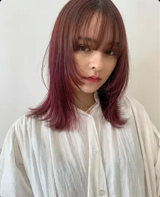 カラー 🌷Asuka /レイヤーカット🌷のヘアスタイル
