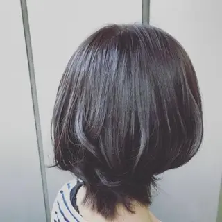 ミディアム カラー 渋谷 YUUKIのヘアスタイル