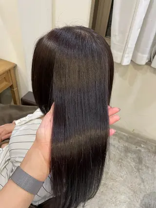 ロング 髪質改善矯正特化 🇰🇷amiruのヘアスタイル