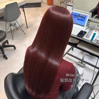 ロング カラー 🌙髪質改善カラー Momoka🦋のヘアスタイル