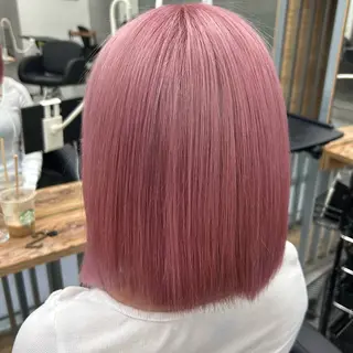 ミディアム カラー Aoba 🫧艶ハイトーン🫧のヘアスタイル