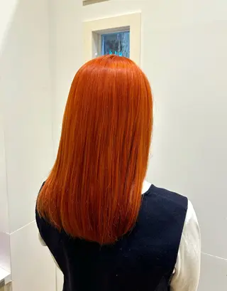 ロング カラー 田中 真白のヘアスタイル