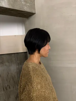 ショート 🎀︎maho/暖色 /レイヤーカットのヘアスタイル