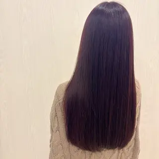 ロング カラー アクイールグラッセ 滝村のヘアスタイル