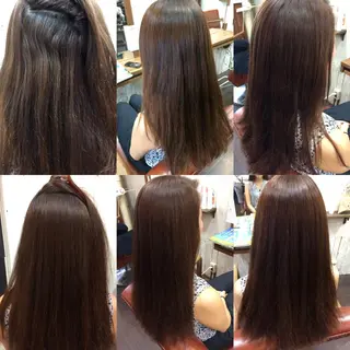 ロング 真砂 明のヘアスタイル