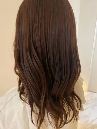 カラー ゆいな/大阪🎀 透明感カラー😳🫧のヘアスタイル