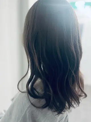 セミロング 🍐縮毛矯正/骨格 カット/脇 真也🍐のヘアスタイル
