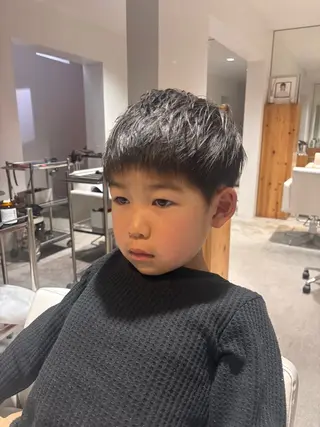 メンズ キッズ 中間 陽平のヘアスタイル