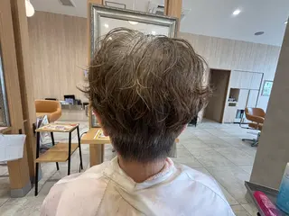 ショート パーマ かわにし ゆきのヘアスタイル