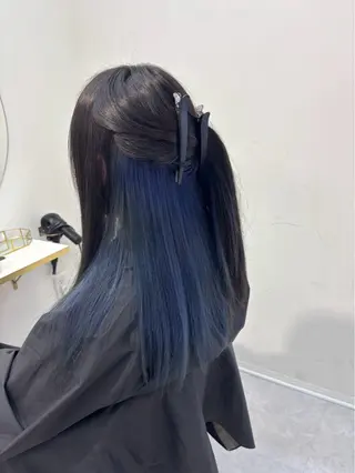 ロング カラー ダメージレスブリーチ RIKU🎨のヘアスタイル