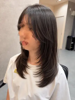 ミディアム 💫ボブ/レイヤー /似合わせカット💫のヘアスタイル