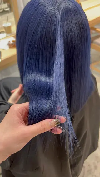 ロング カラー メンズ リコ 渋谷 ハッシュカットのヘアスタイル