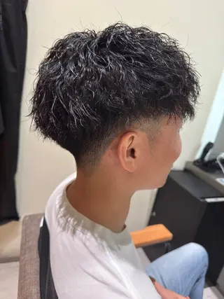 パーマ メンズ MUTO KEITAのヘアスタイル