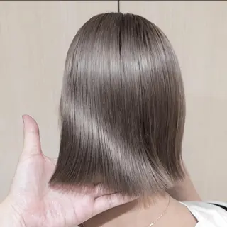 ミディアム "オクムラ タクヤ"のヘアスタイル