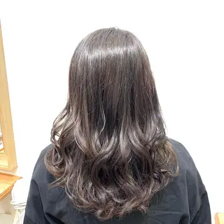 セミロング カラー 透明感カラー/メンズ パーマ/小野田恵太郎のヘアスタイル