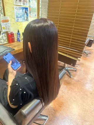 カラー 保坂 彩月のヘアスタイル