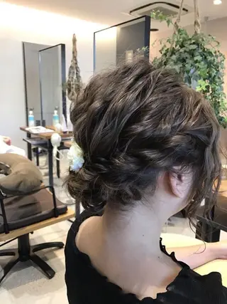 ヘアアレンジ ture by gladのヘアスタイル