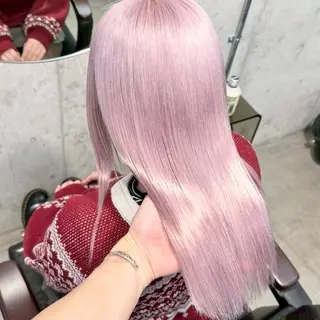 ロング カラー パーマ ヘアアレンジ メンズ ⭐️ハイトーン⭐️ 💕SAKURA💕のヘアスタイル