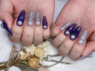 ミディアム カラー ネイル Le’a NailSalonのネイルデザイン