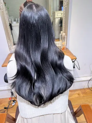 ロング カラー 髪質改善カラー✨ るな🕊🫧のヘアスタイル