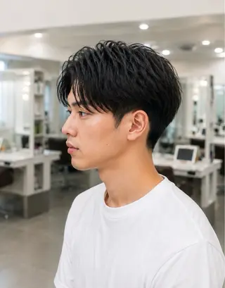 ショート 韓国風/髪質改善/ ナガヤアキラのヘアスタイル