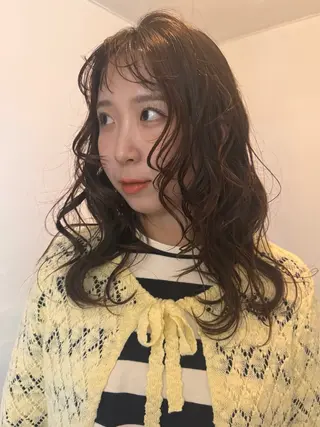 セミロング kii /天神/ ナチュラル/yukaのヘアスタイル