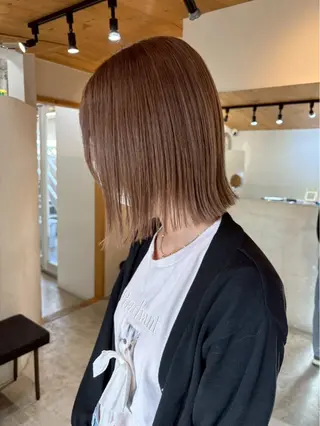 ショート 🎀 のえか/ハイ トーン/ピンク🤍のヘアスタイル