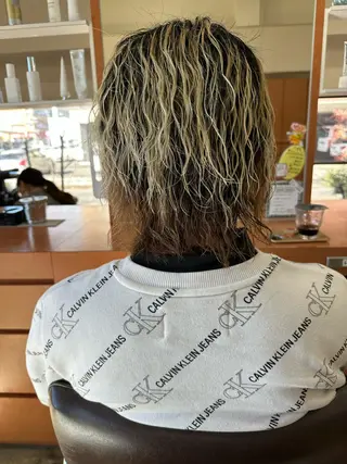 パーマ メンズ 長嶋 康平のヘアスタイル