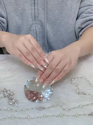 ネイル HANA 長さだしのネイルデザイン