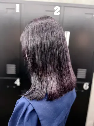 セミロング カラー 透明感カラー特化🫧 🦋栗原🦋のヘアスタイル