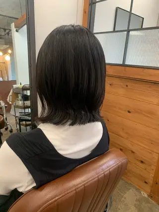 ミディアム コウノス マサコのヘアスタイル